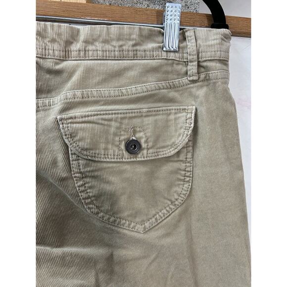 OLD NAVY Women’s Pants Size 10 ( 33x30.5)‎ Regular Mid-Rise Stretch Corduroy Tan - Picture 12 of 15